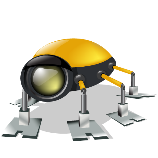 Insect Robot Shadow Icon 512x512 png